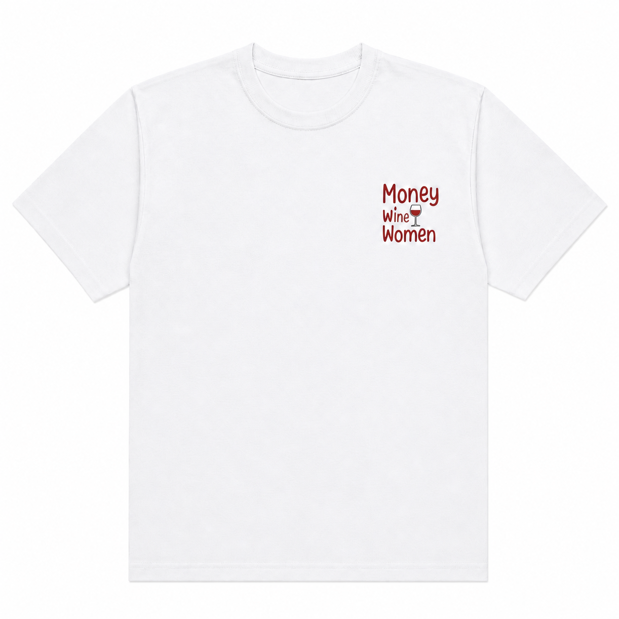 T-Shirt Money,Wine,Money
