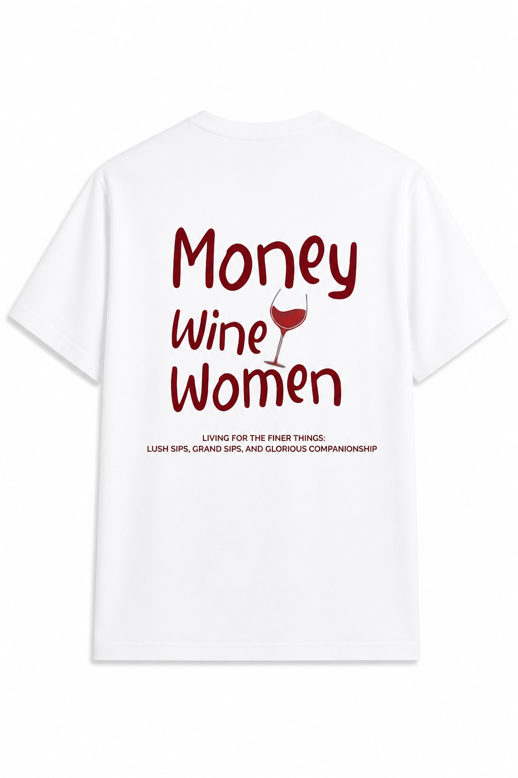 T-Shirt Money,Wine,Money