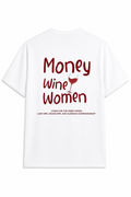 T-Shirt Money,Wine,Money